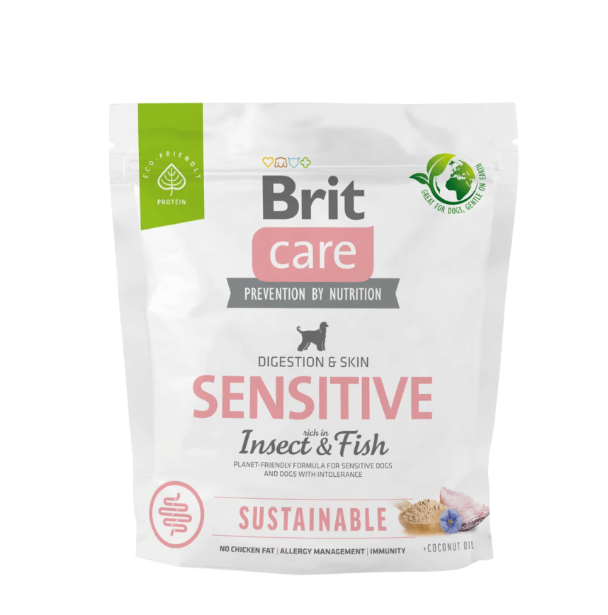 Brit Care Sensitive - insects and fish, for allergy dogs