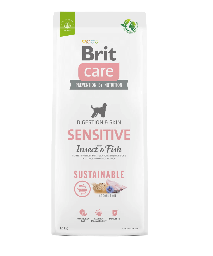 Brit Care Sensitive - insects and fish, for allergy dogs