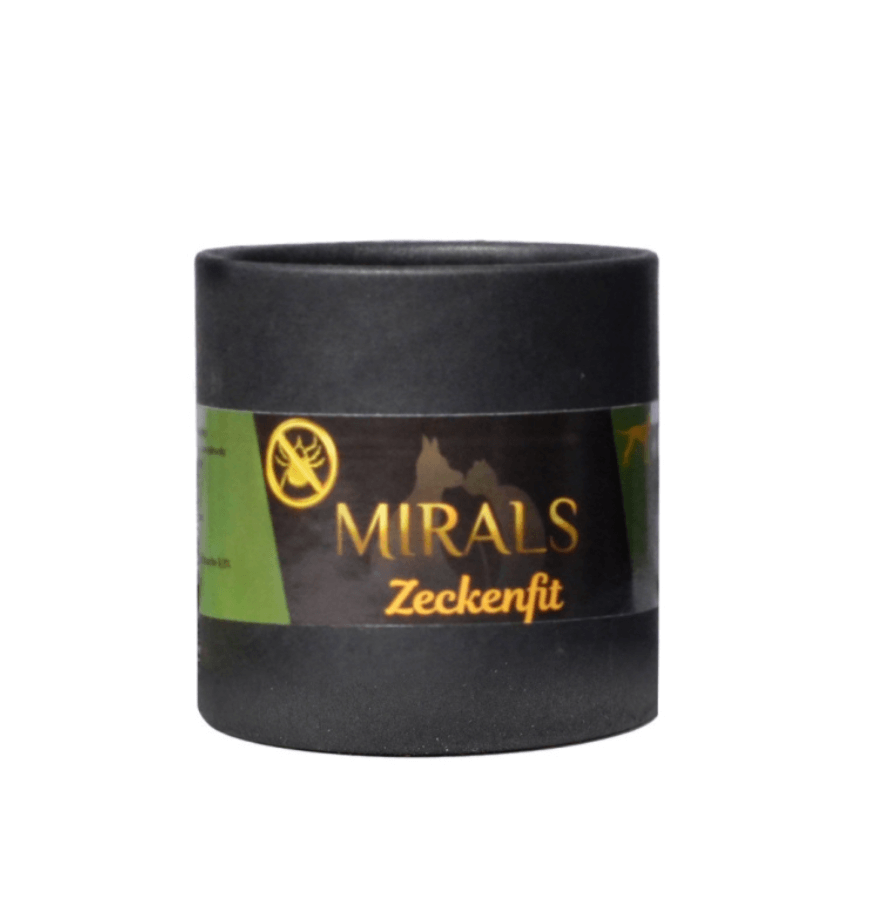 Natural tick preparation for a dog MiRals Zeckenfit