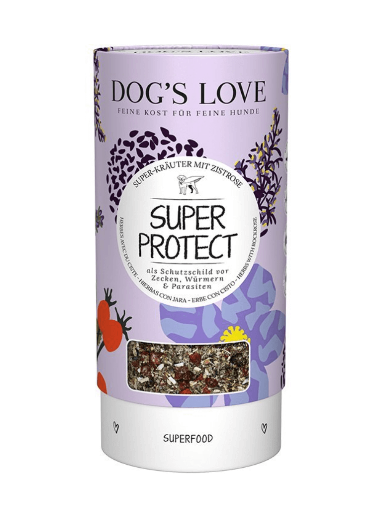 Dog's love super protect - tick herbs for a dog