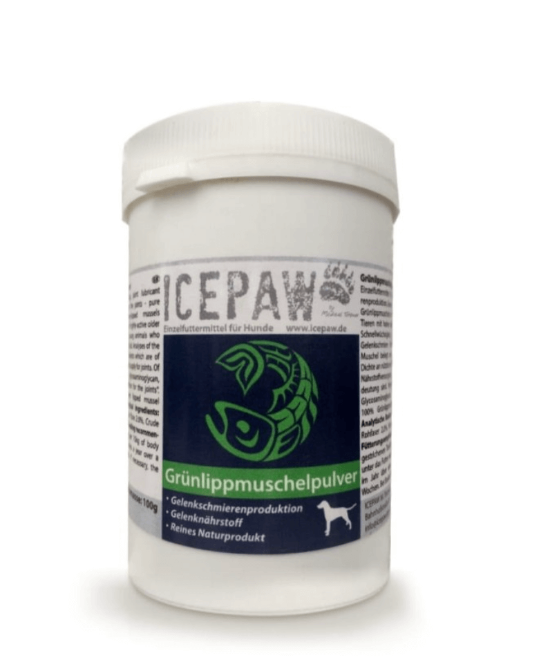 Icepaw omułek Zielonowarg - support of the dog's ponds 100 g