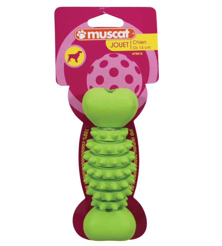 Zolux hard rubber bone 14 cm - toy for a dog