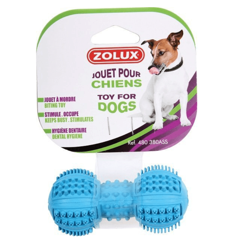 Zolux rubber dental 9 cm - dog's teeth hygiene