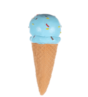 Flamingo latex ice cream - a squeaking toy for a dog