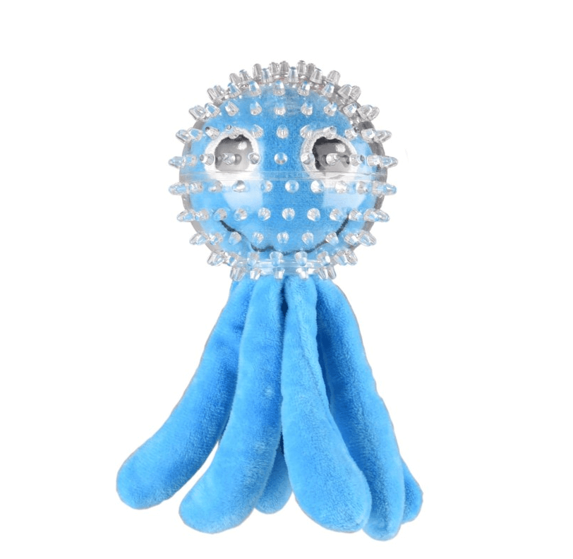 Flamingo Wilco octopus - TPR + plush with pipe