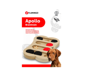 Flamingo Apollo - an interactive logical toy for a dog