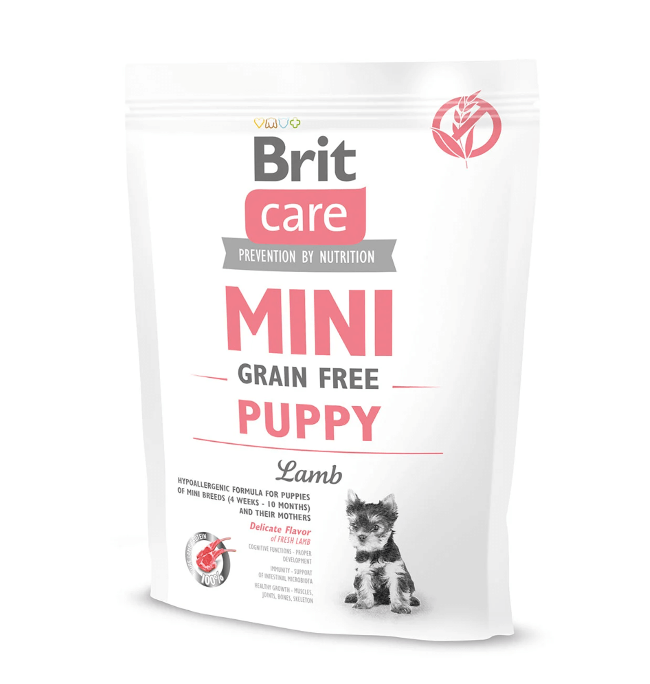 Brit Care mini chiot lamin - Dead Food pour chiots