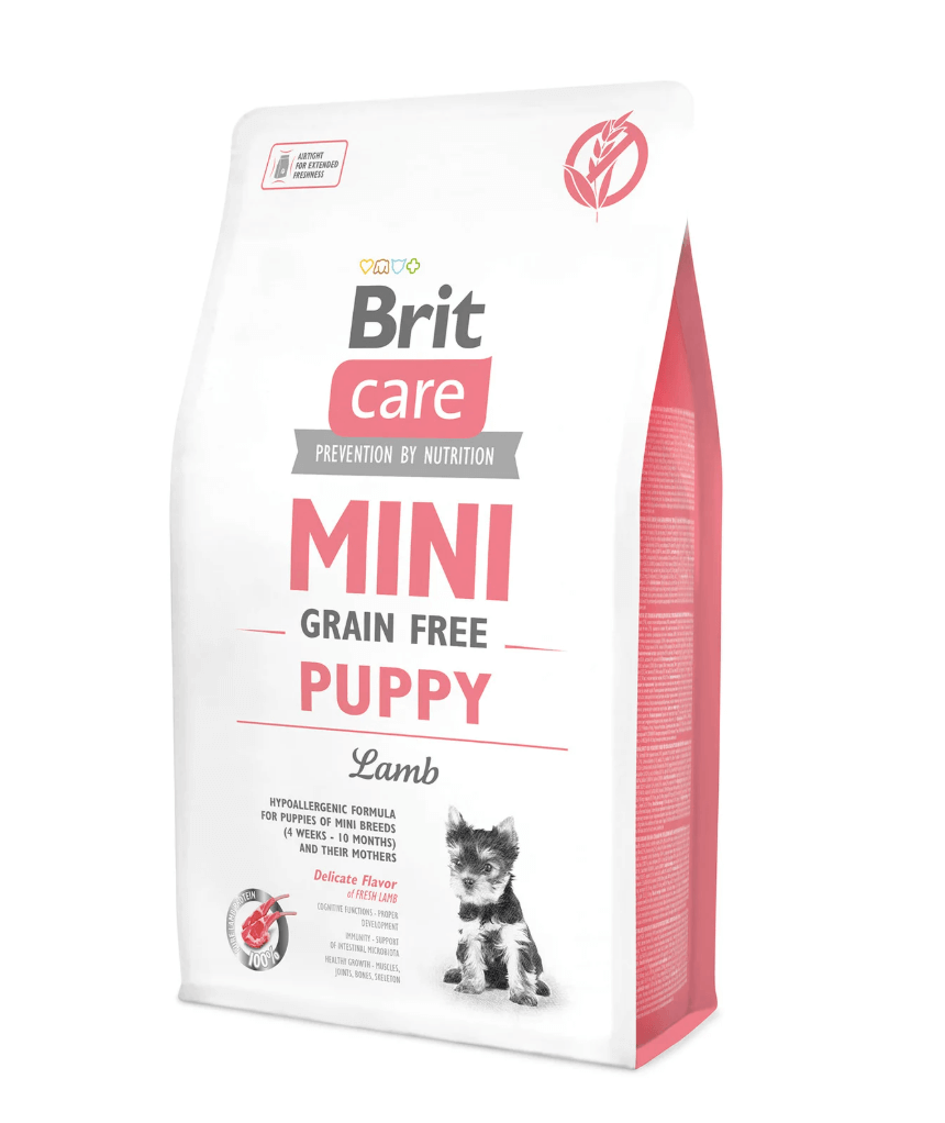 Brit Care mini chiot lamin - Dead Food pour chiots