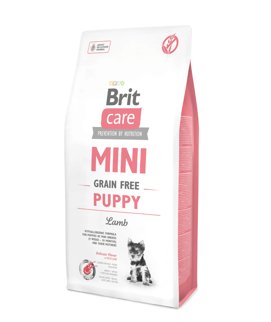Brit Care mini chiot lamin - Dead Food pour chiots
