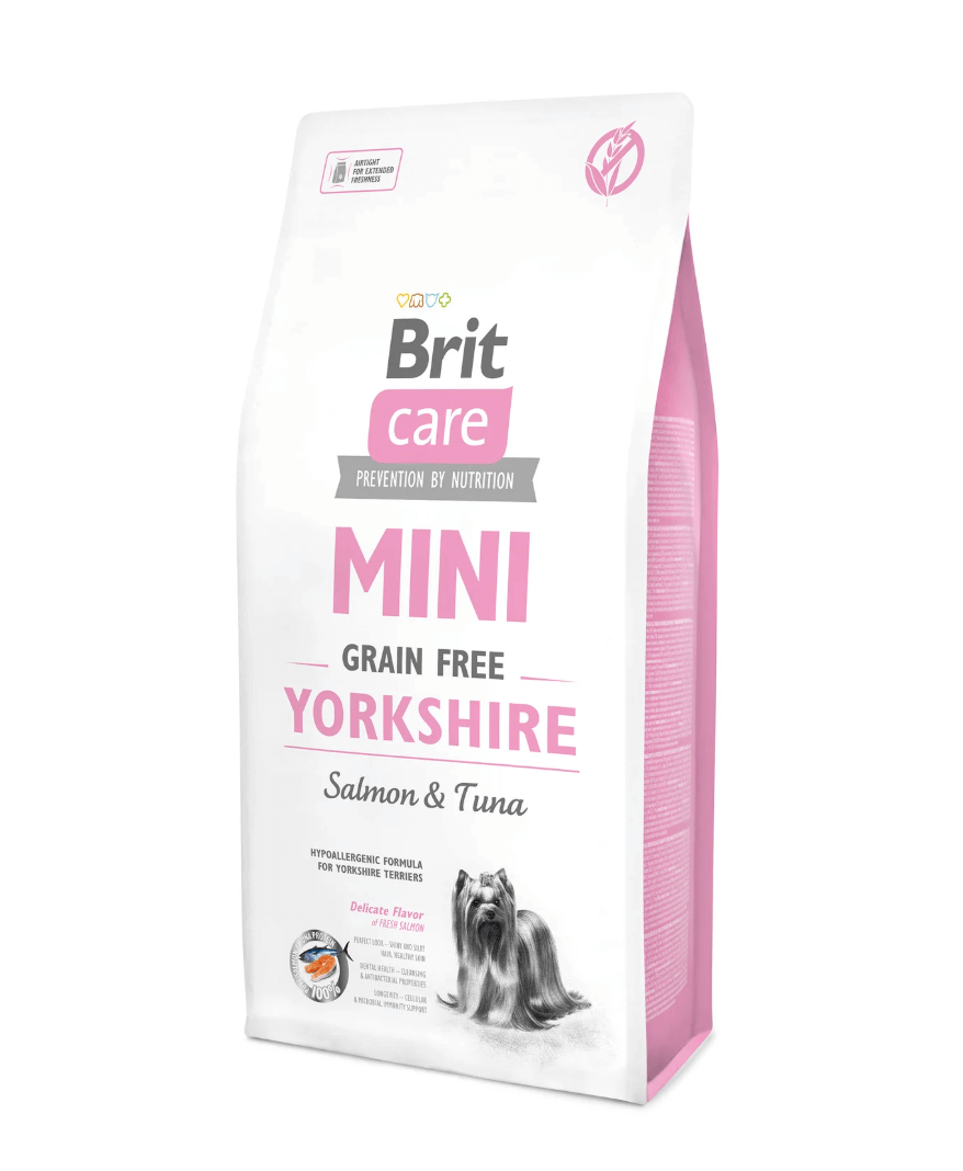 Brit Care Mini Yorkshire Terrier - salmon and tuna, non