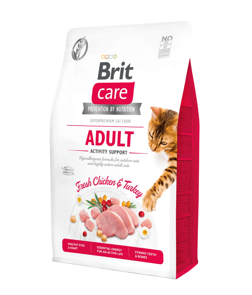 Brit Care Cat Activity Support - chicken and turkey, non -free karma