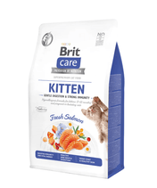 Brit Care Cat Kitten - salmon, healthy digestion and immunity