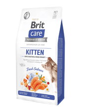 Brit Care Cat Kitten - salmon, healthy digestion and immunity