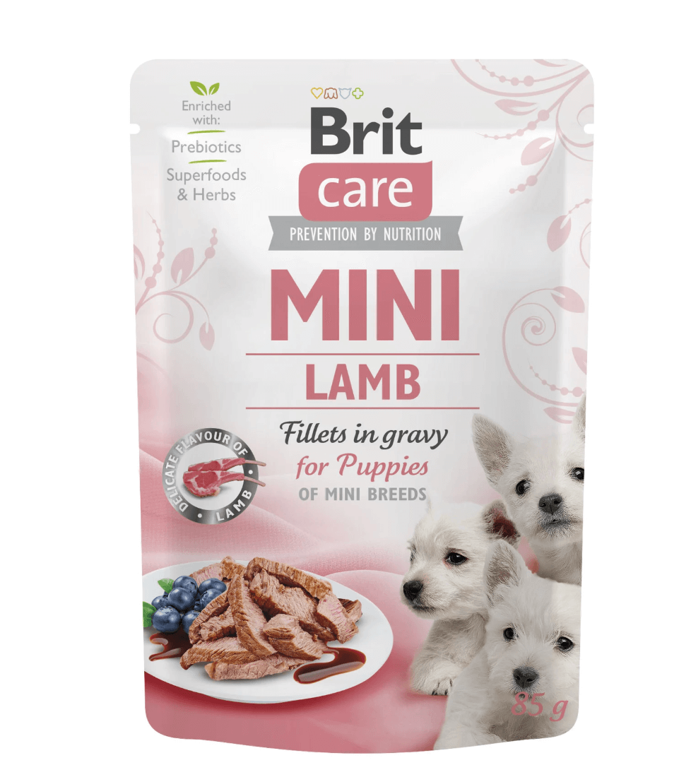 Brit Mini Puppy Lamb - lamb for puppies 85g