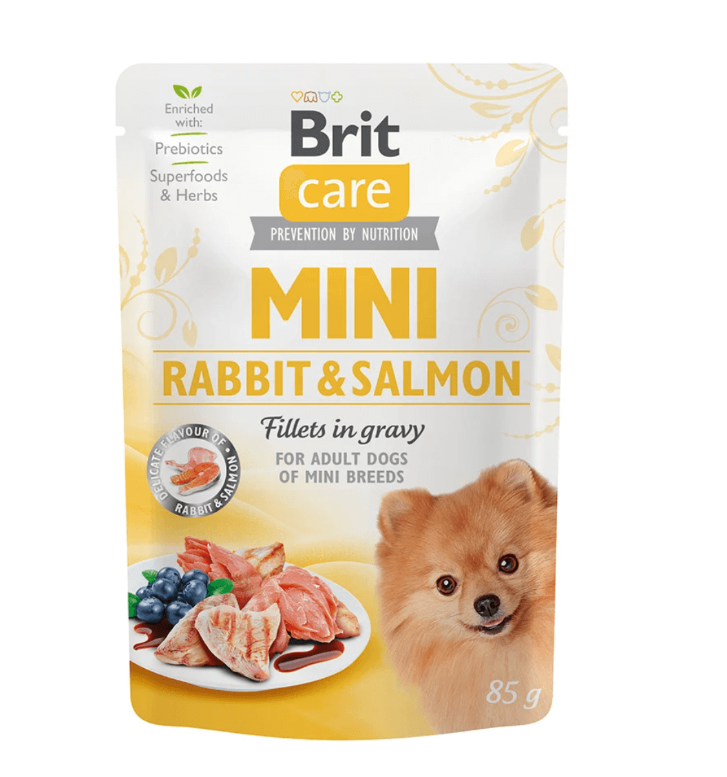 Brit Mini Adult Rabbit & Salmon - Rabbit and Salmon 85g