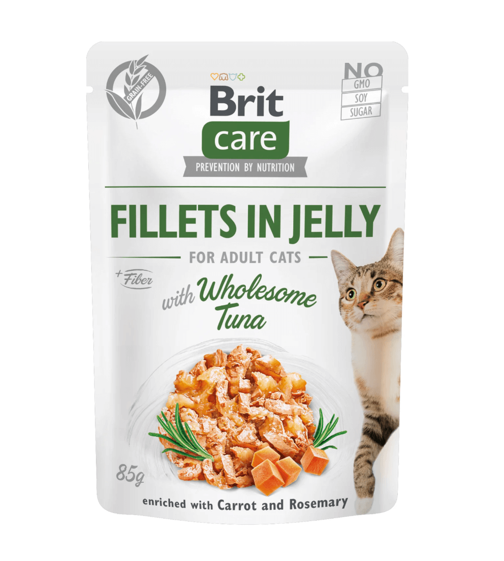 Brit Care Tuna w galaretce 85g – karma mokra dla kotów