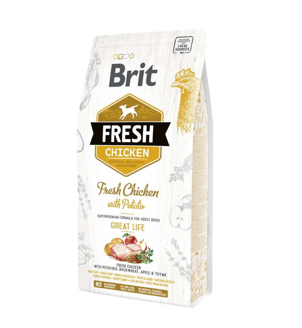 Brit Fresh Chicken & Potato - Holistic karma for a dog
