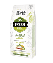 Brit Fresh Duck & Millet - for active adult dogs