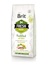 Brit Fresh Duck & Millet - for active adult dogs