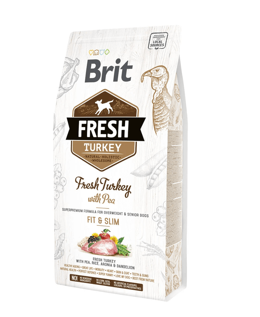 Brit Fresh Fit & Slim with turkey - overweight dogs