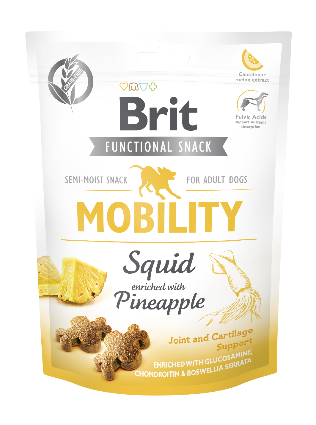 Brit Functional Mobility Squid - delicacies for dog ponds