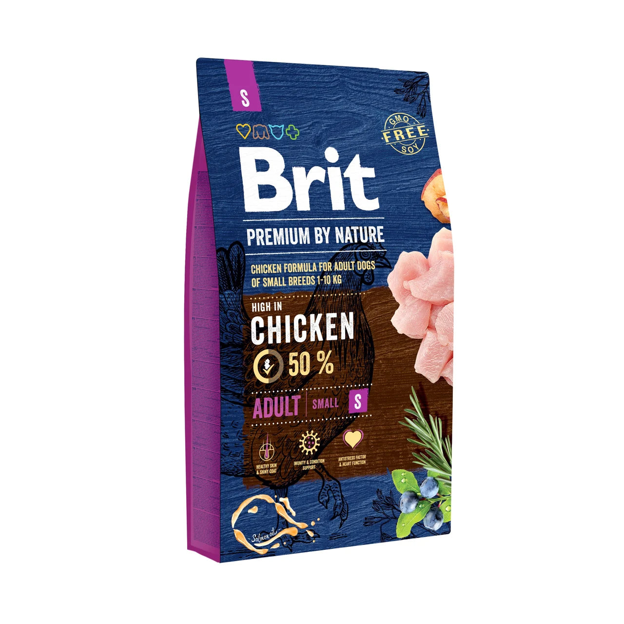 Brit Premium Adult S - Chicken for dogs of small breeds