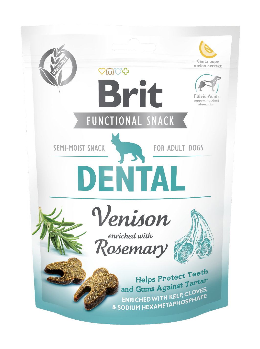 Brit Functional Dental Venison - Dental delicacies 150g