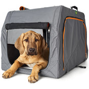 Hunter aluminum transporter for a dog for a home and car