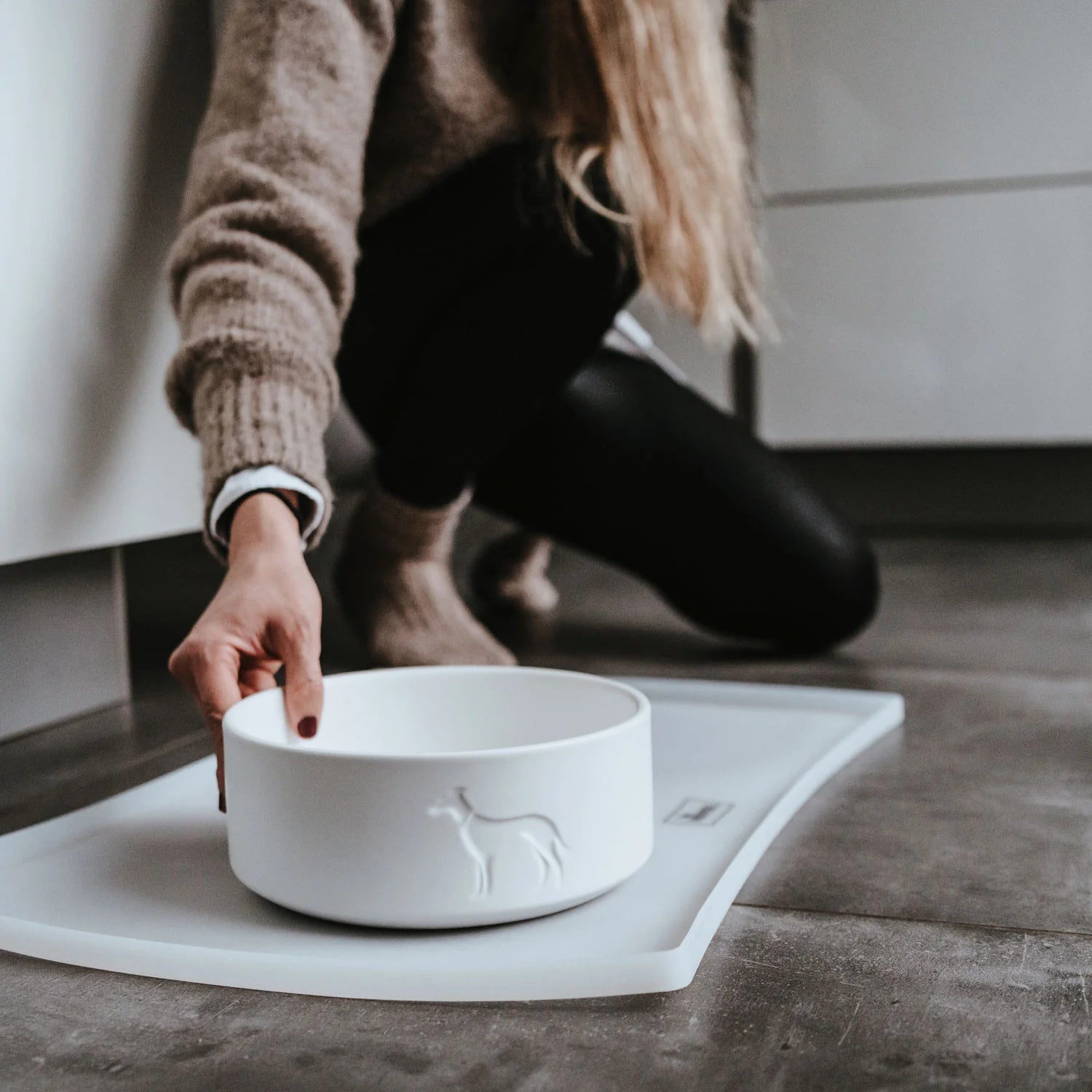 Hunter silicone pad under the selection bowls