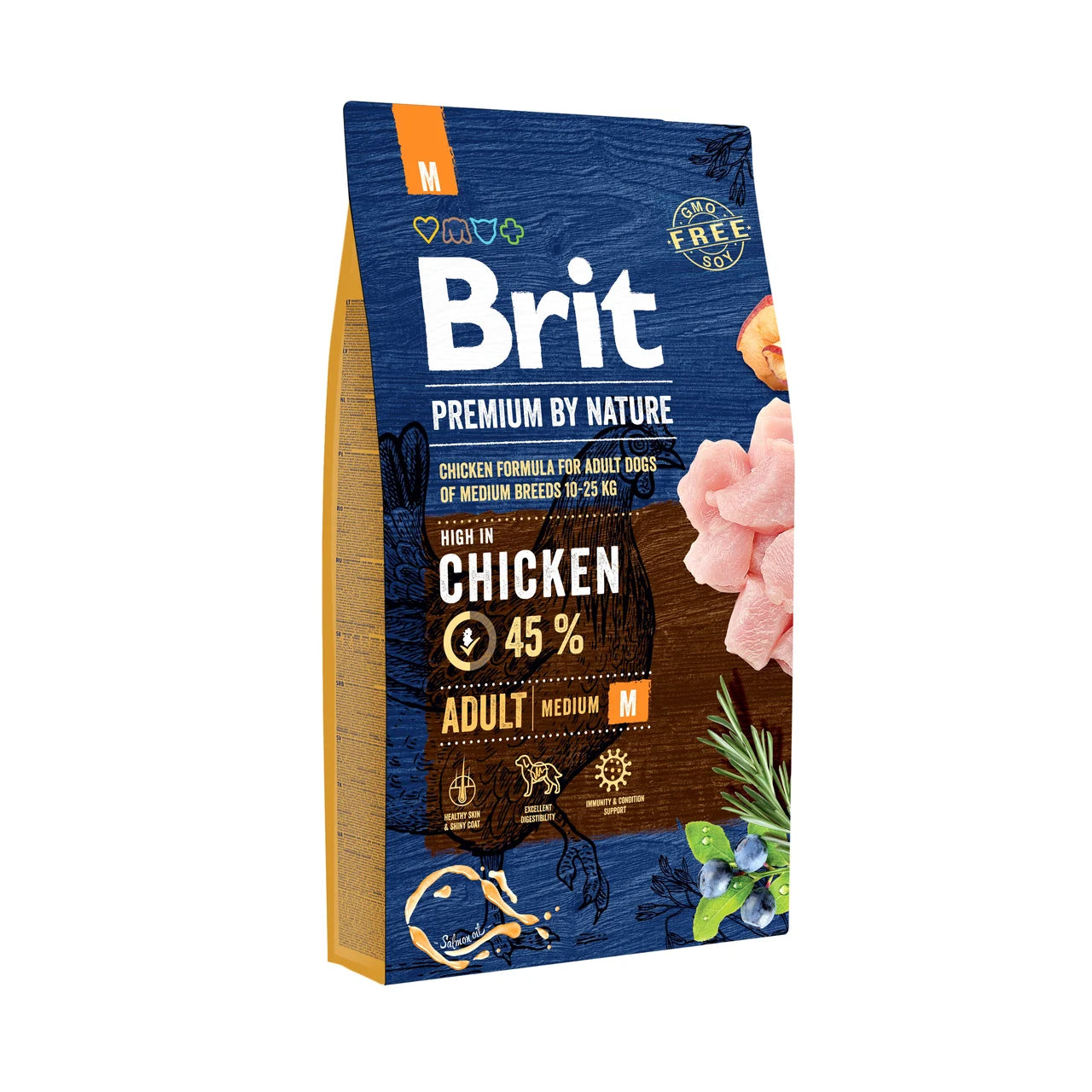 Brit Premium Adult M - Chicken for medium breed dogs