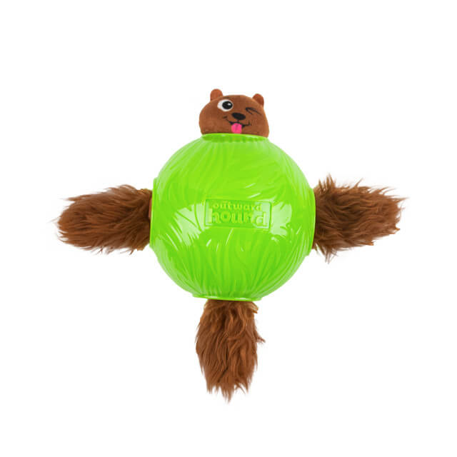 Nina Ottosson Dog Snuffle N' Treat Ball Small - Green
