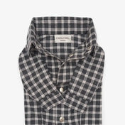 Striped Dog Shirt - 100% Cotton, Hand Sewn, Black