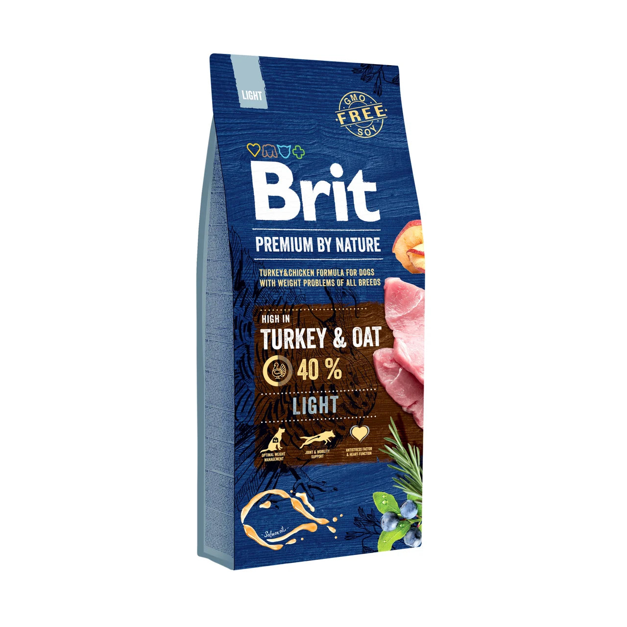 Brit Premium Light Turkey - for overweight dogs, turkey and chicken