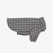 Striped Dog Shirt - 100% Cotton, Hand Sewn, Black