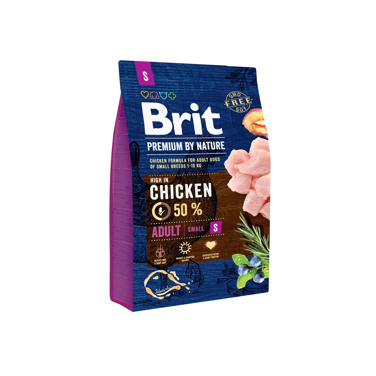 Brit Premium Adult S - Chicken for dogs of small breeds