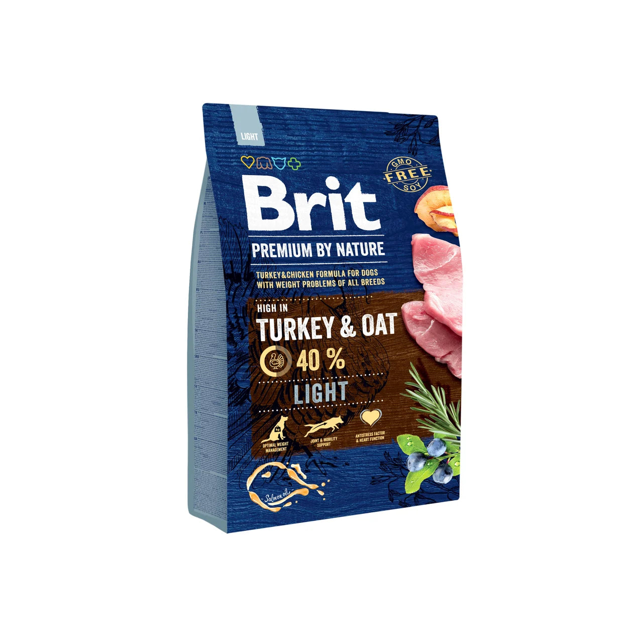 Brit Premium Light Turkey - for overweight dogs, turkey and chicken