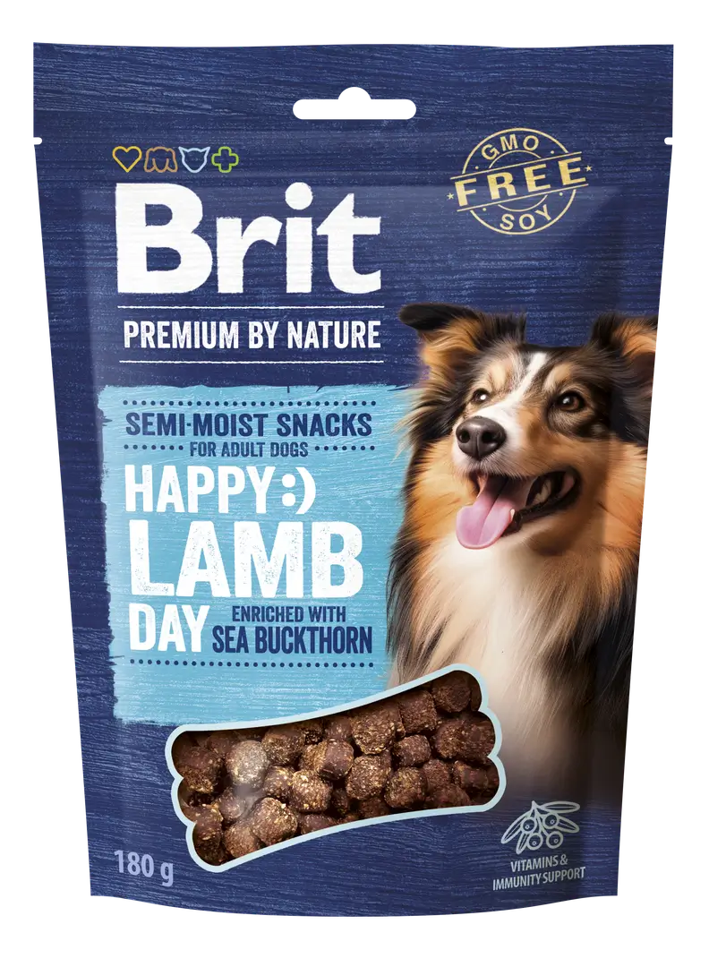 BRIT HAPPY SNAcks LAMB & SEA BUCKTHORN - Training morsels