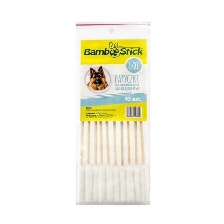 BambooStick Dog Ear Sticks L/XL – 10 pcs. BIO