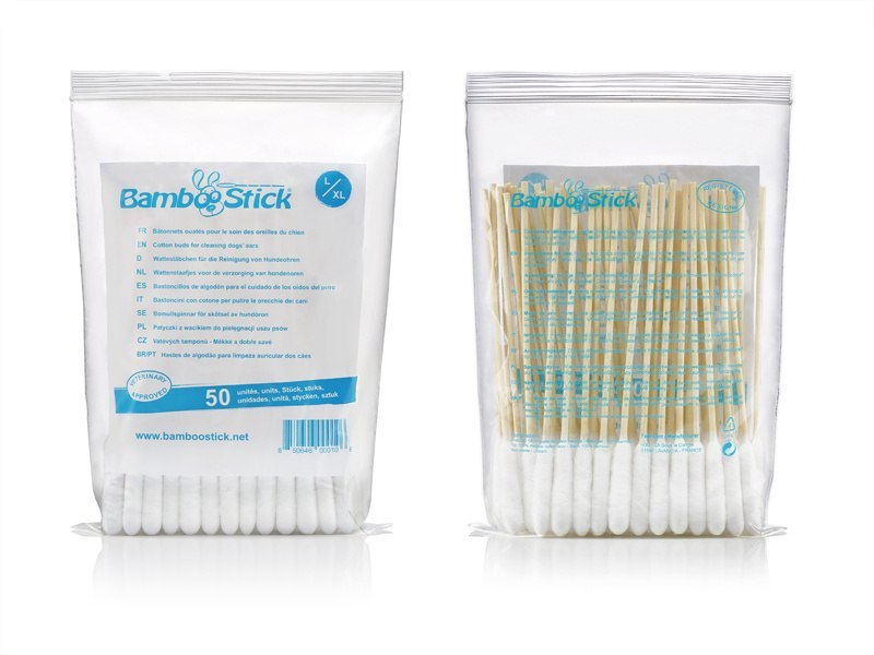 BambooStick Dog Ear Sticks L/XL – 50 pcs. BIO