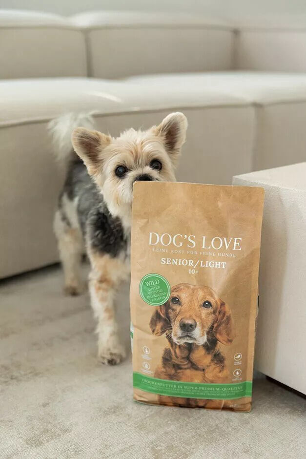 DOG'S LOVE Senior Wild - dziczyzna z batatami, szpinakiem i i marchewką