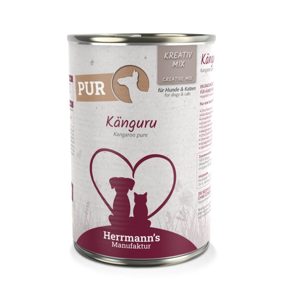 Herrmann's Kangur Pur 400g – Monobiałkowa karma