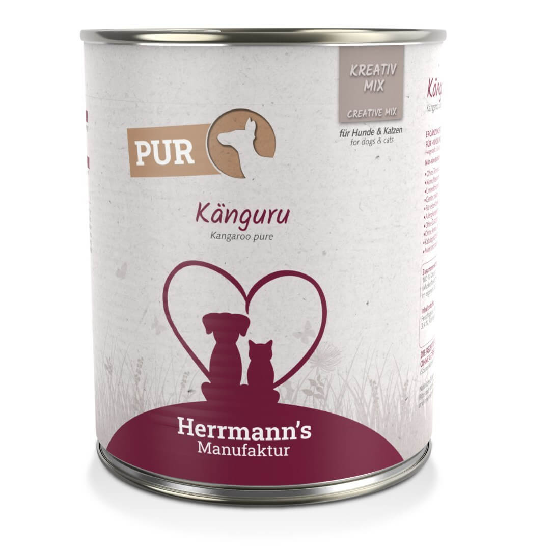 Karma mokra dla psa z kangura 800g Herrmann's