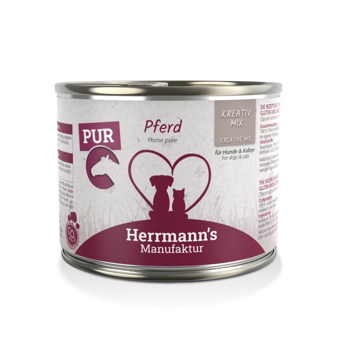 Herrmann's Horse 200g – Monoprotein Food