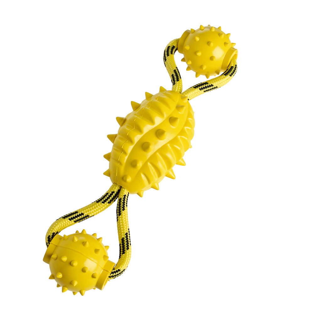 Hunter Spike Ball – zabawka dla psa z liną 30 cm