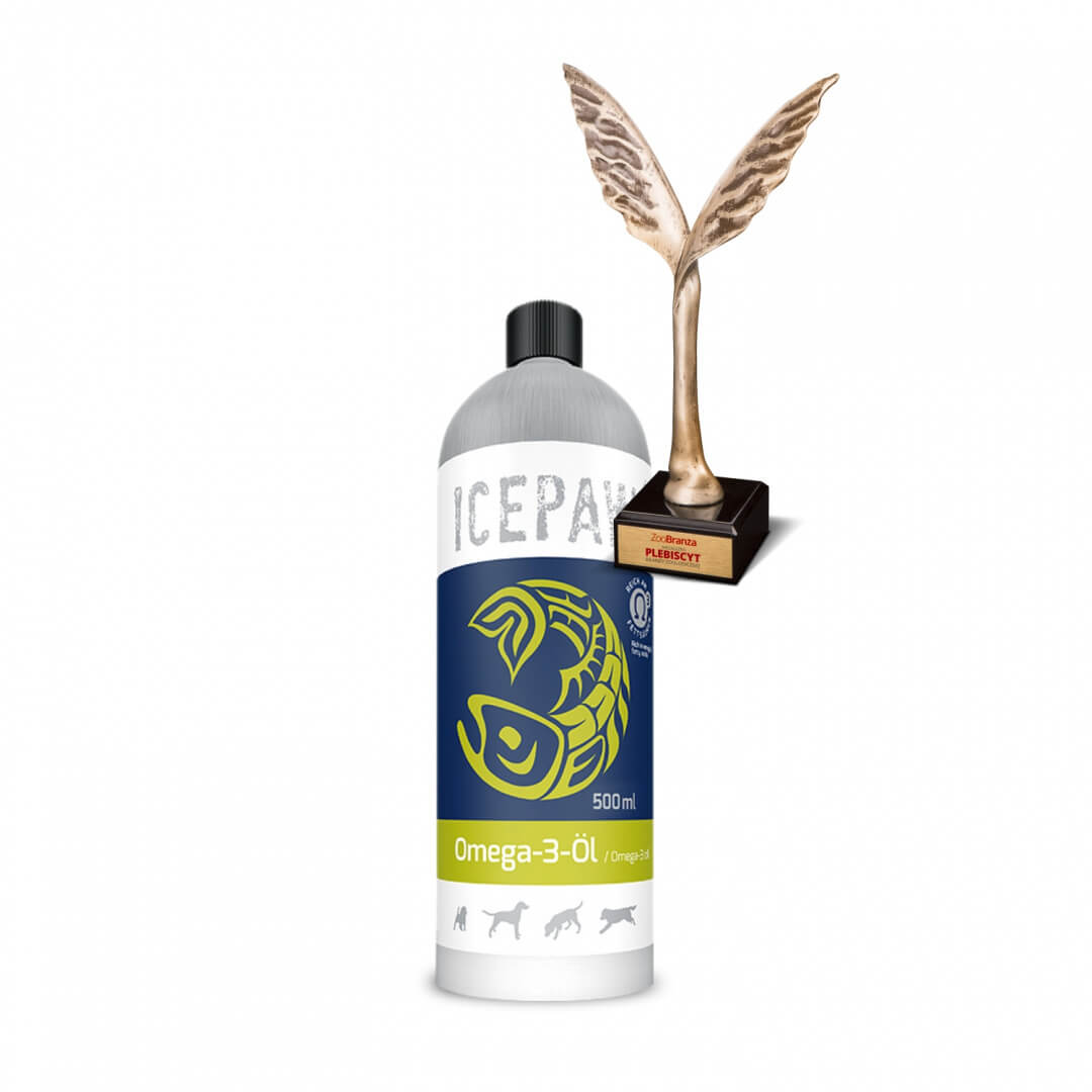 ICEPAW High Premium – Olej Omega-3 z sardeli i sardynek