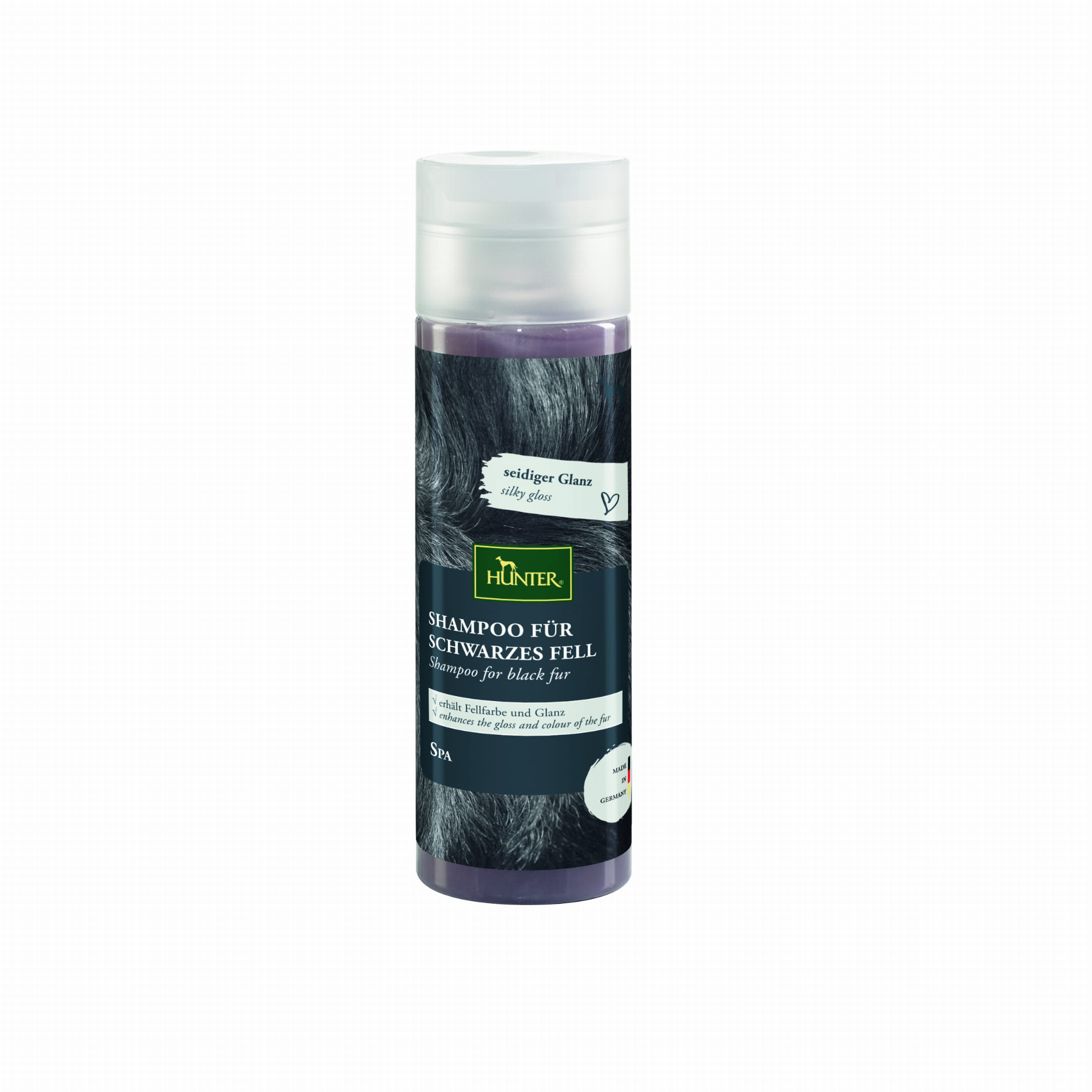 Hunter dog shampoo for black coat pure wellness