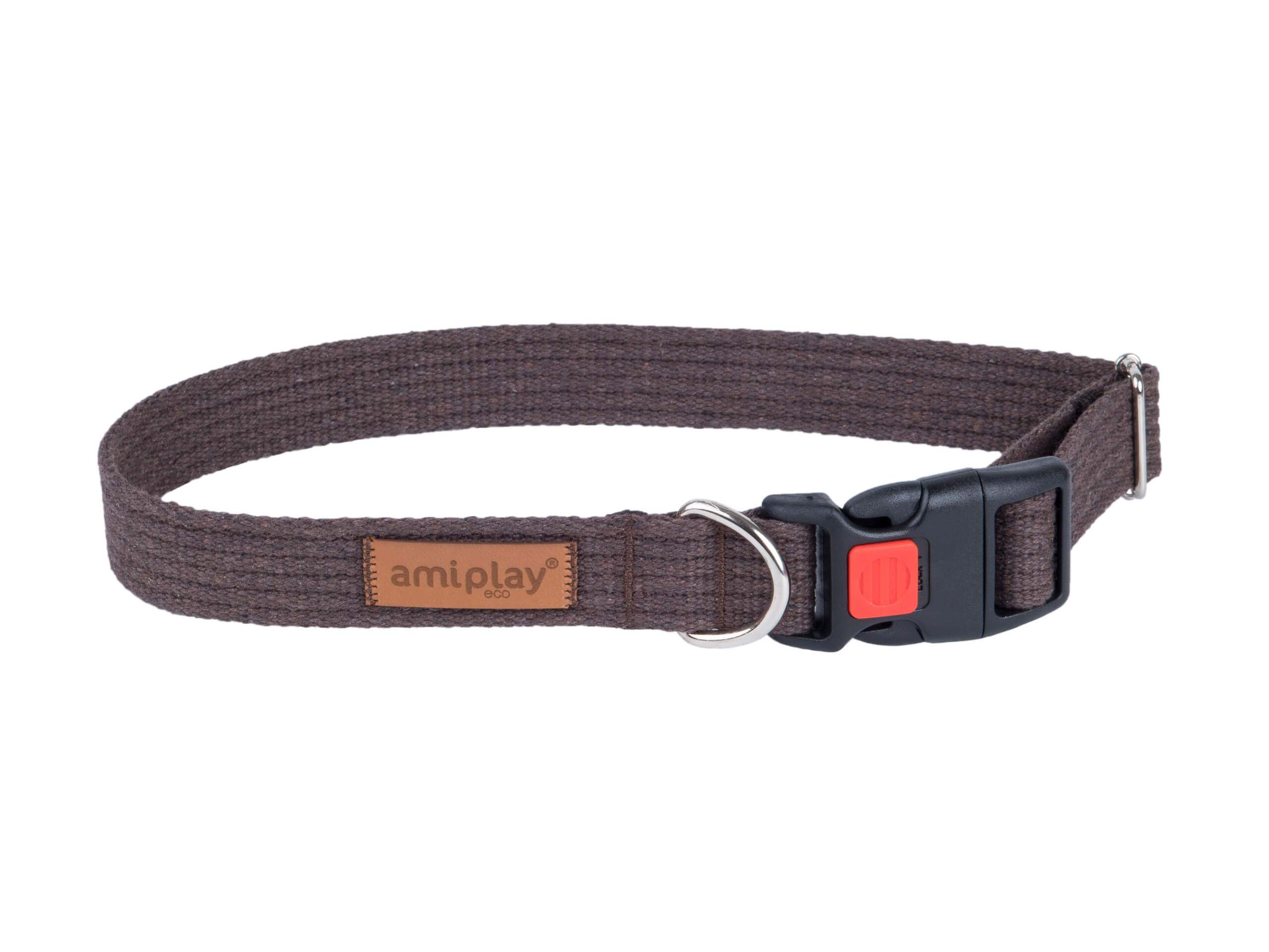 Dog collar adjustable with Cotton lock - S -XL sizes