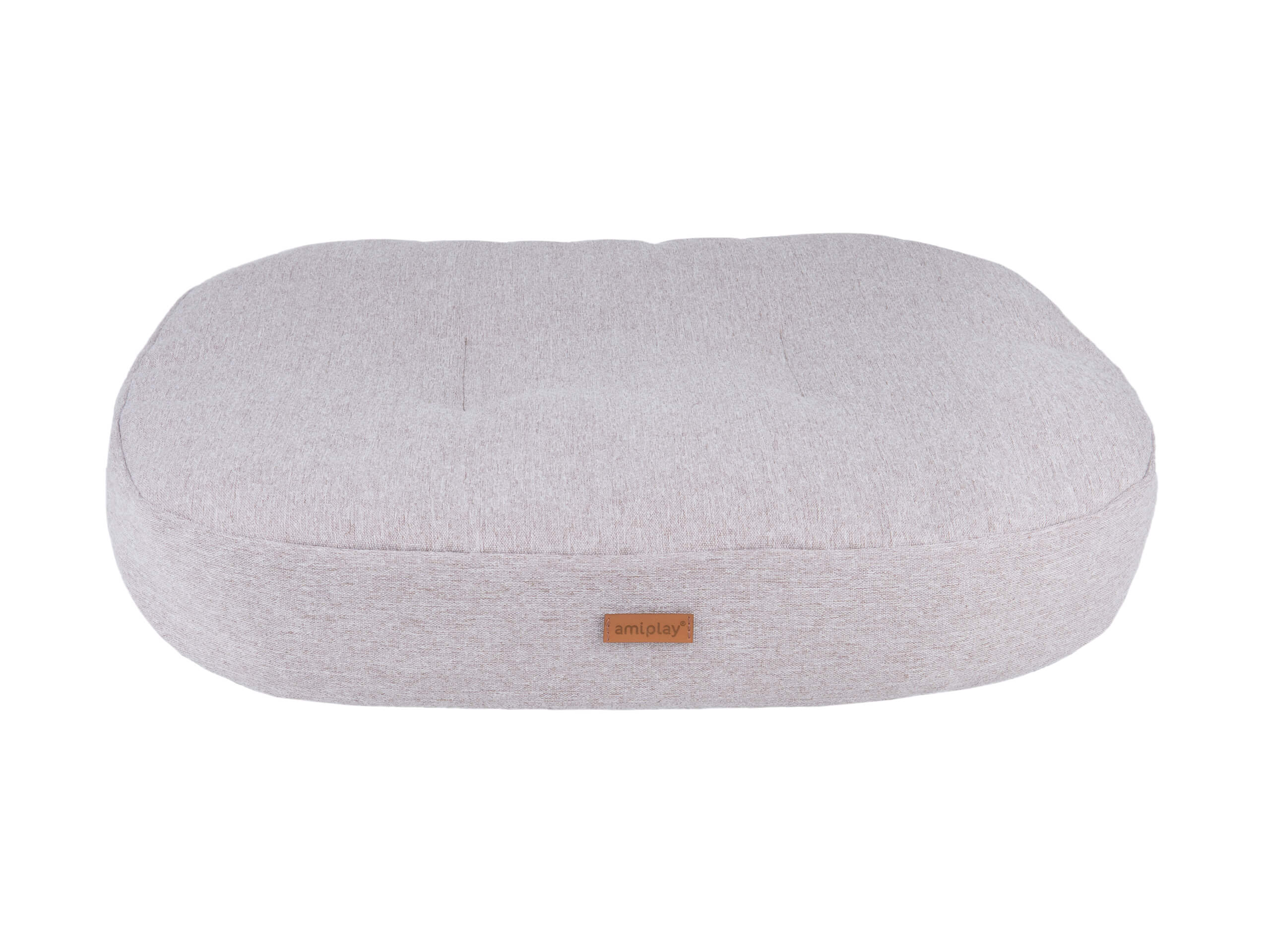 Oval Mattress Beige Montana for Dogs and Cats