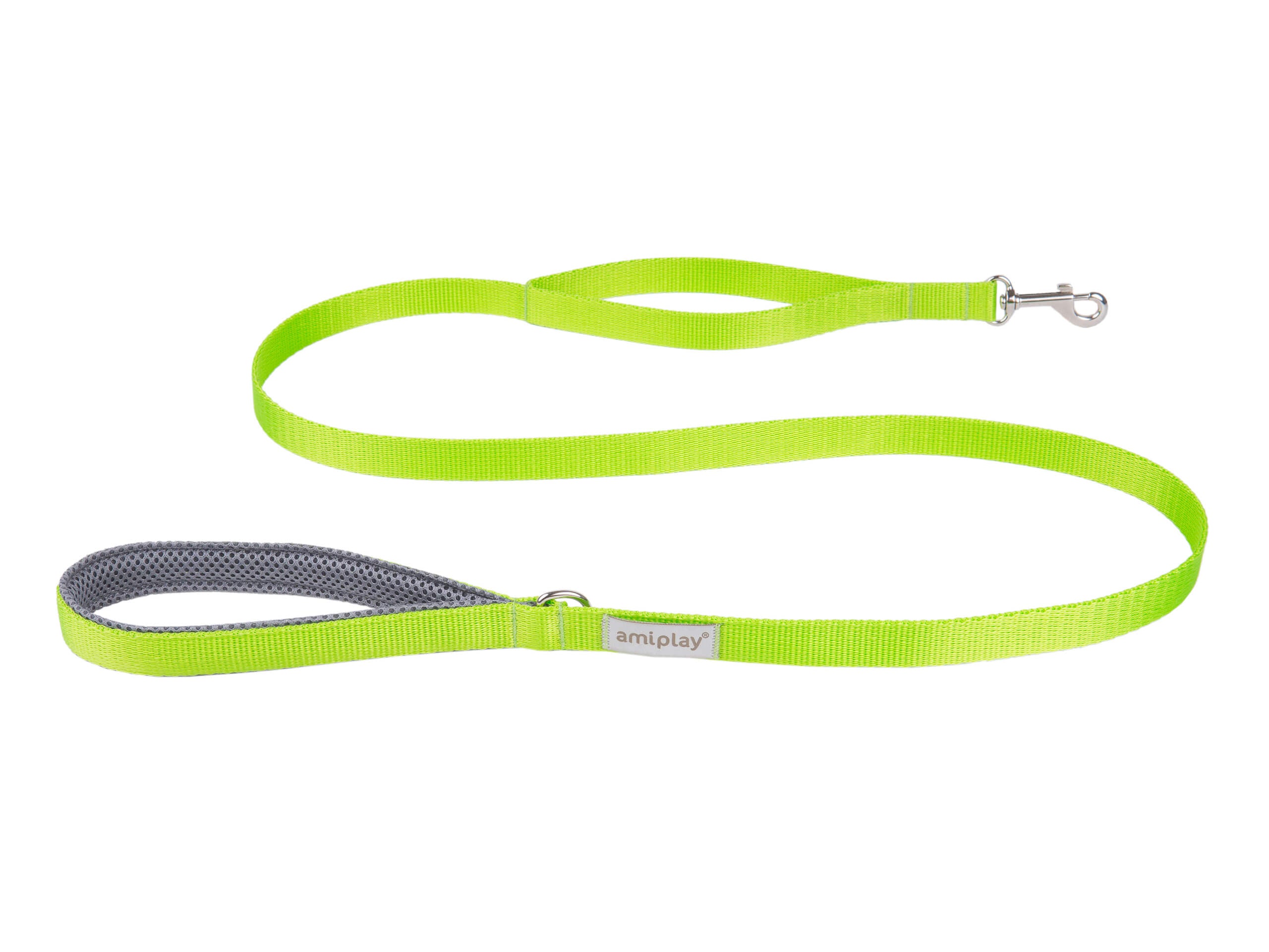 Samba Green Dog Leash – 150 cm, sizes S–XL