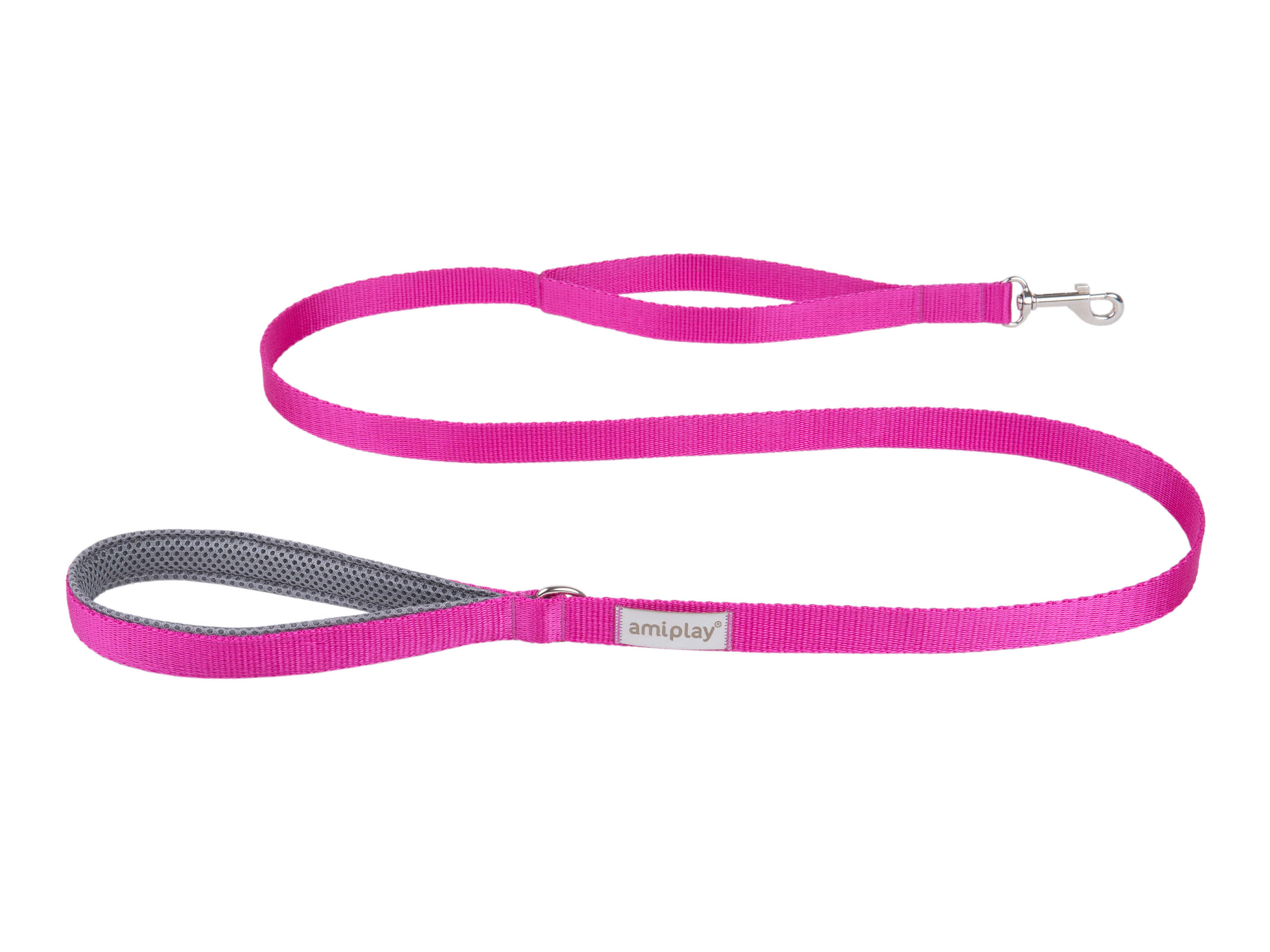 Samba Pink Dog Leash – 150 cm, sizes S–XL